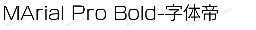 MArial Pro Bold字体转换